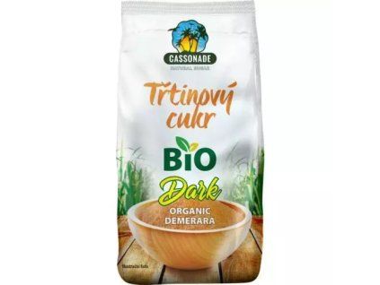 Cassonade třtinový cukr bio dark 400g
