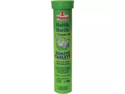 Haas šumivé tabletky hořčík 80g