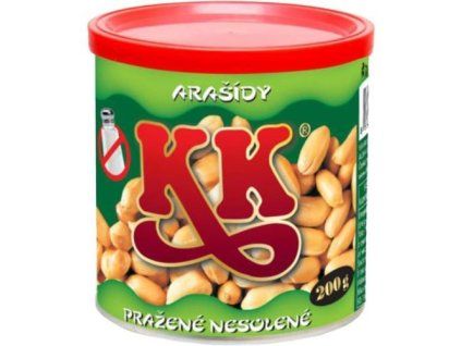 KK arašídy pražené nesolené 200g