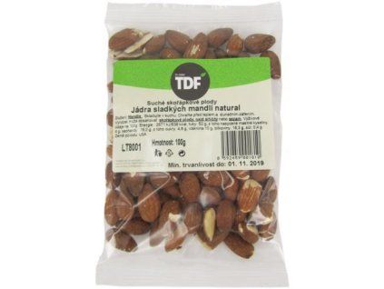 TDF mandle celé natural 100g
