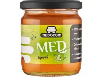 Medokom med lipový 500g