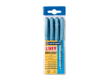 centropen Liner Document 2631 sada 4 ks