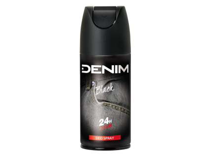 DENIM Black Deo sprej pánský 150 ml