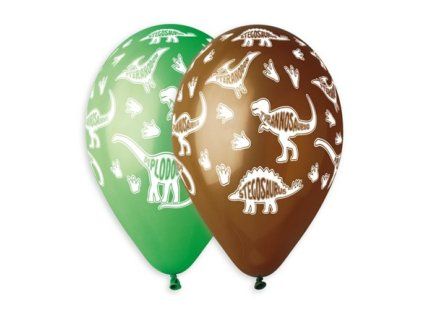 Balónky Dino 33 cm 5 ks