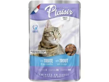 Plaisir kapsička pstruh+krevety k 100g