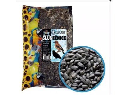 Fine Pet slunečnice černá 800g