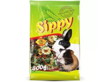 Sippy deluxe krmivo pro králíky a morčata 400g