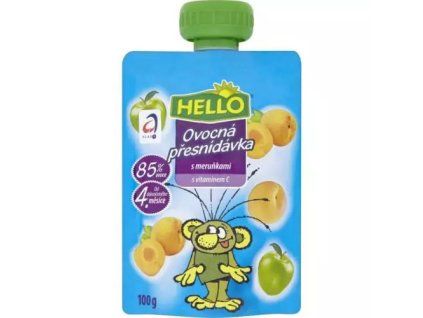 Hello ovocná svačinka meruňka 100g