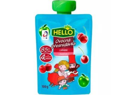 Hello ovocná svačinka višně 100g