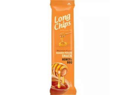 LongChips bramborový snack med a bbq 75g