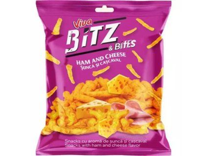 Viva BitzBites snack ham and cheese 100g
