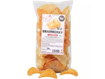 TDF brambůrky paprikové 100g
