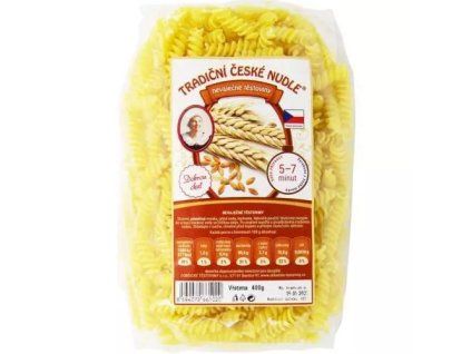 Dobšické těstoviny vřetena bezvaječné 400g