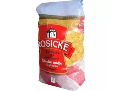 Rosické těstoviny široké nudle 500g