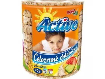 BonaVita Active chlebíčky celozrnné pšenice 90g