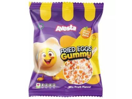 Avesta želé fried eggs gummy /12/ 80g