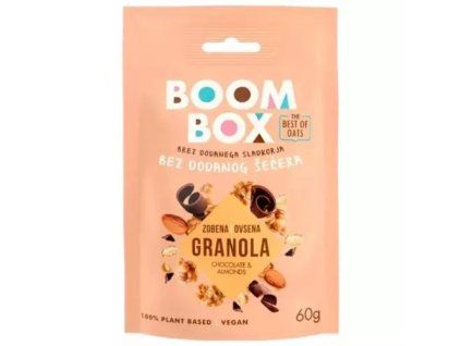Boom Box granola čokoláda& mandle 60g