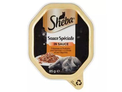 Sheba vanička s krůtím a zeleninou 85g