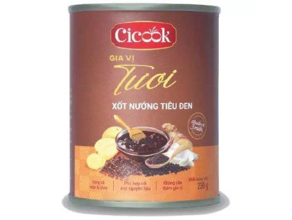 CiCook omáčka na grilování 230g Černý pepř