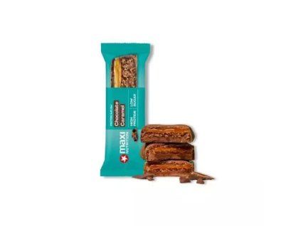 MaxiNutrition Proteinová tyčinka soft chocolate caramel 45g