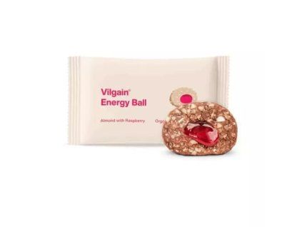 Vilgain Energy ball organic almonds with raspberry jam 30g