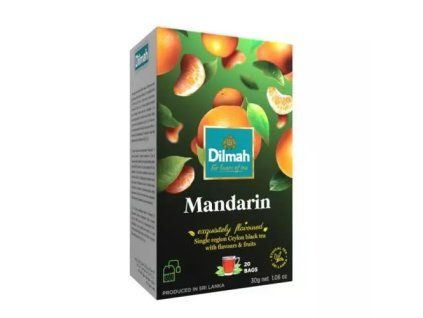 Dilmah černý čaj mandarinka 20x1,5g