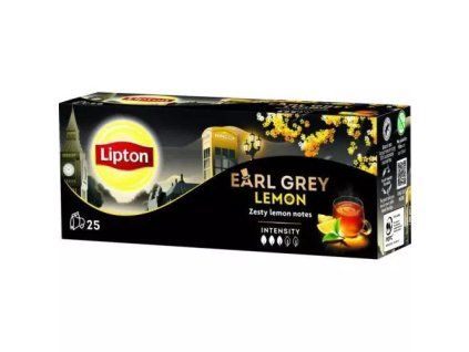 Lipton čaj earl grey citrón 25x2g