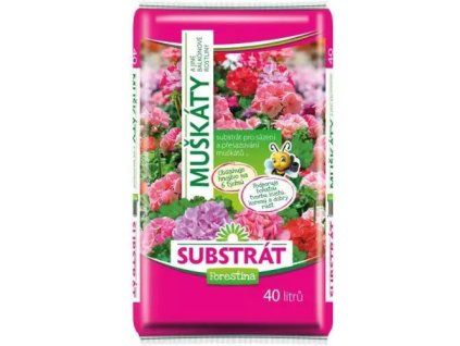 Forestina substrát 40L pro muškáty