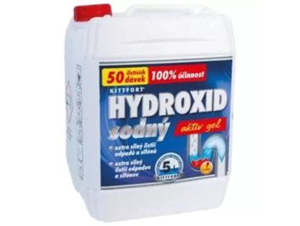 Kittfort Hydroxid sodný gel 5L