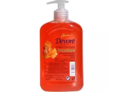 Devoré Tekuté mýdlo broskev 500ml