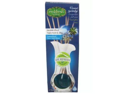 EMB Fresh osvěžovač diffuser soakedwood & warm - waves 35ML