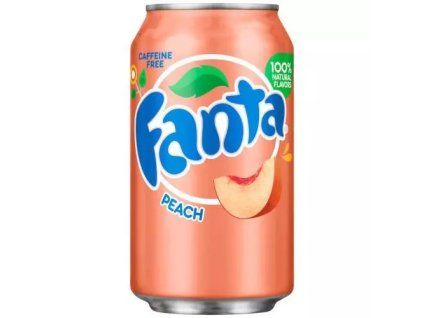 Fanta peach usa 0,355L $C