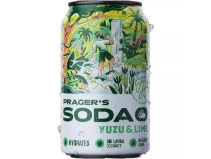 Pragers soda yuzu lime 0,33L