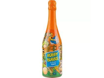 Robby Bubble dětský nápoj broskev 0,75L