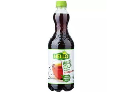Hello hustý sirup expreso tea 0,7L