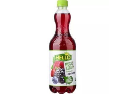 Hello hustý sirup lesní směs 0,7L