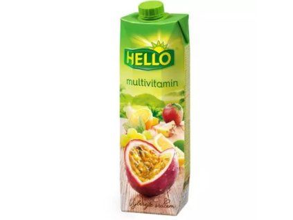 Hello džus multivitamín 1L TP