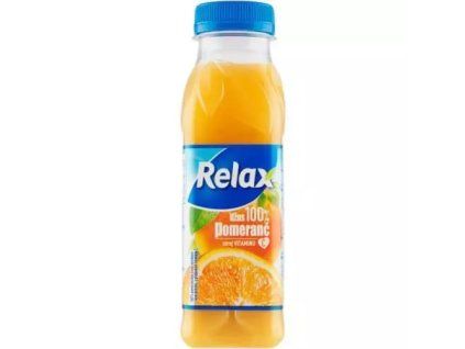 Relax 100% pomeranč 0,3L
