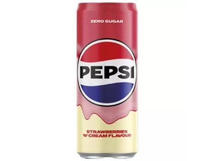 PC Pepsi Cream strawberries 0,25L Zero sugar
