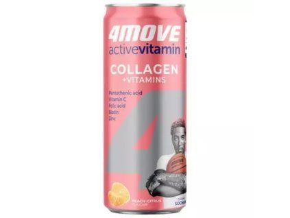 4Move vitamínová voda active biotin 0,33L