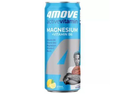 4Move vitamínová voda active magnesium 0,33L