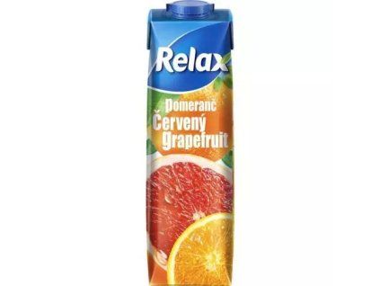 Relax džus pomeranč a červený grapefruit 1L