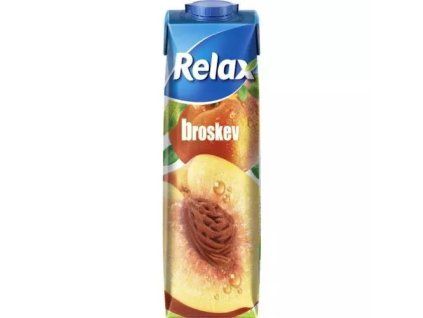 Relax džus select broskev s dužinou 1L