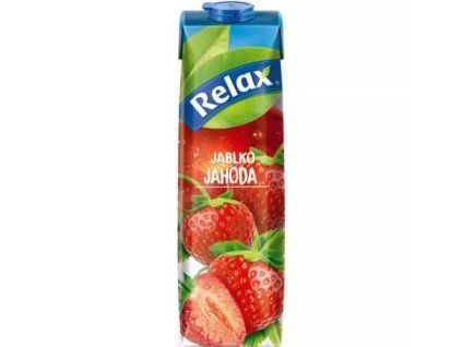 Relax džus select jablko jahoda 1L
