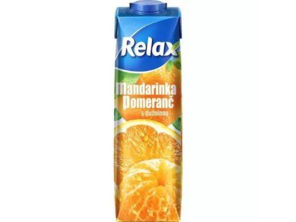 Relax džus select mandarika pomeranč 1L