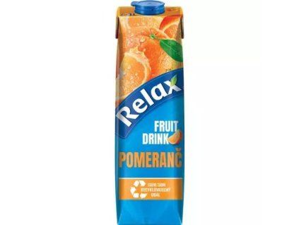 Relax fruit drink pomeranč 1L