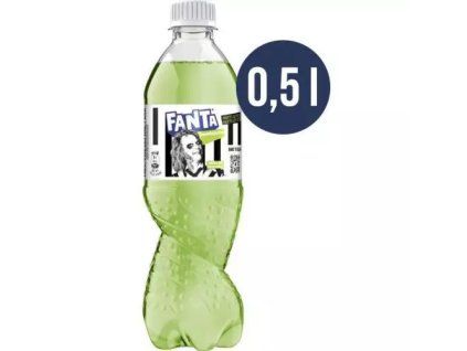 CC Fanta jablko a liči zero 0,5L