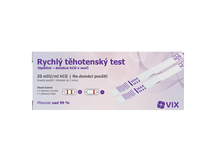 VIX Těhotenský test (2ks/kra)