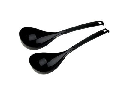 METRO PROFESSIONAL Naběračka 32 cm 140 ml černá 2 ks