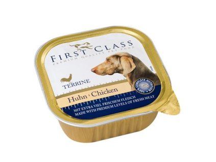 FIRST CLASS Paštika drůbeží pro psy 22 x 150 g